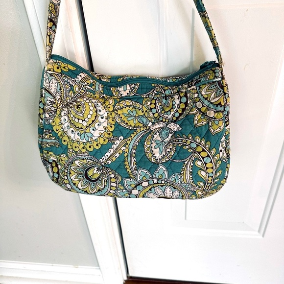 Vera Bradley Blue/Yellow Crossbody - Picture 5 of 6
